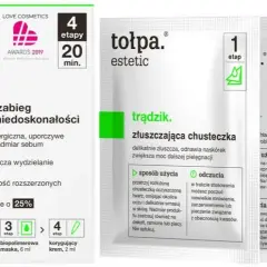 Tołpa estetic trądzik – 4 intensywne zabiegi korygujące dla pięknej skóry